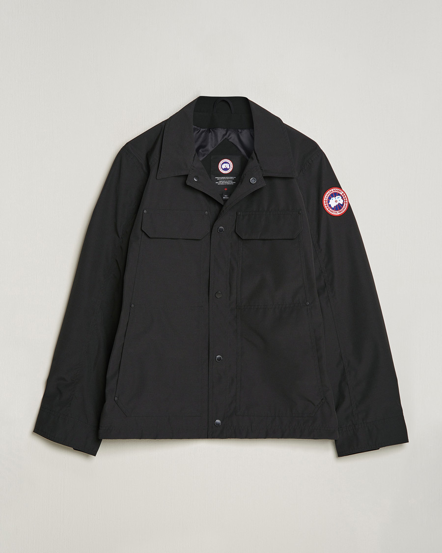 Men | Coats & Jackets | Canada Goose | Burnaby Chore Coat Black