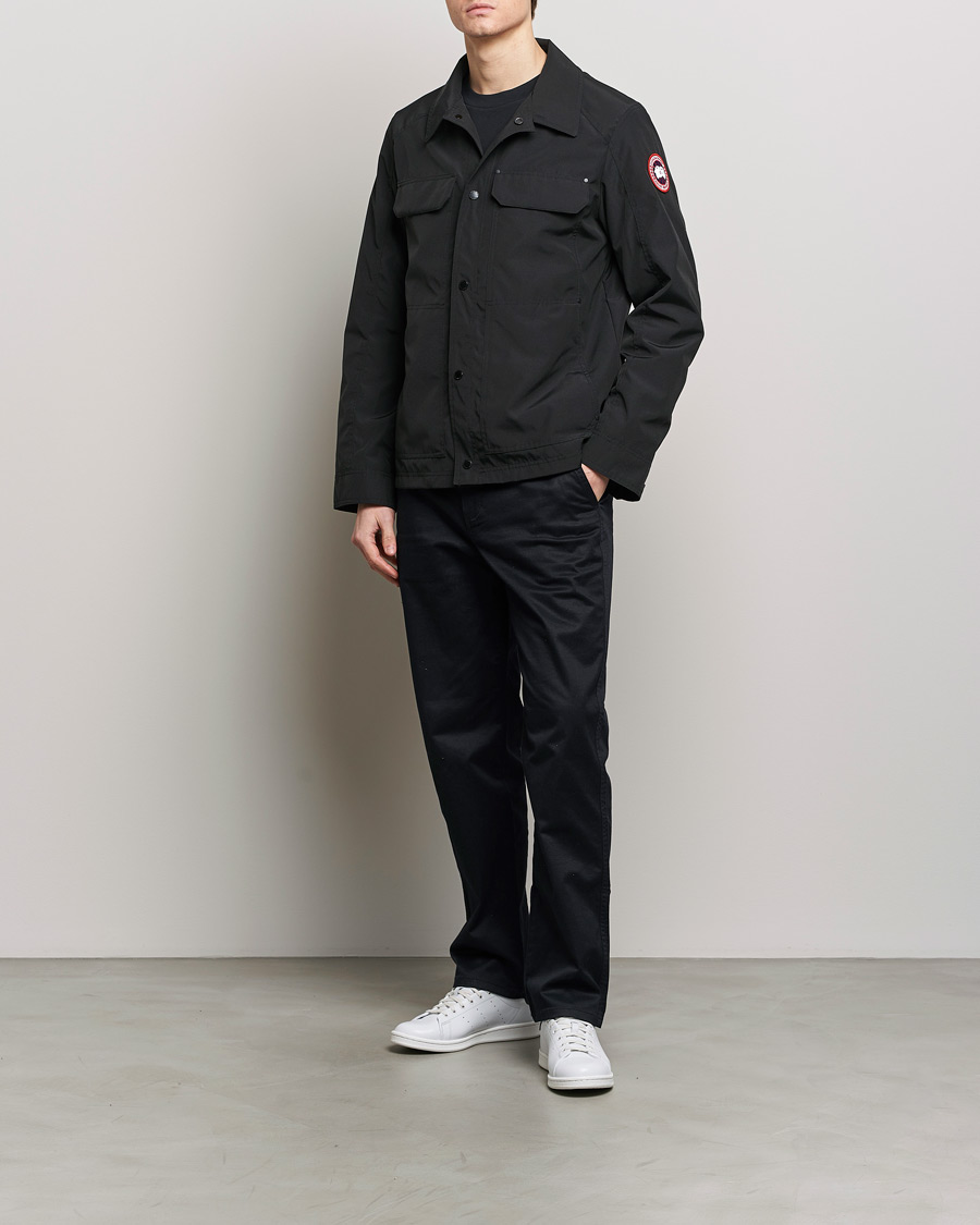 Men | Coats & Jackets | Canada Goose | Burnaby Chore Coat Black
