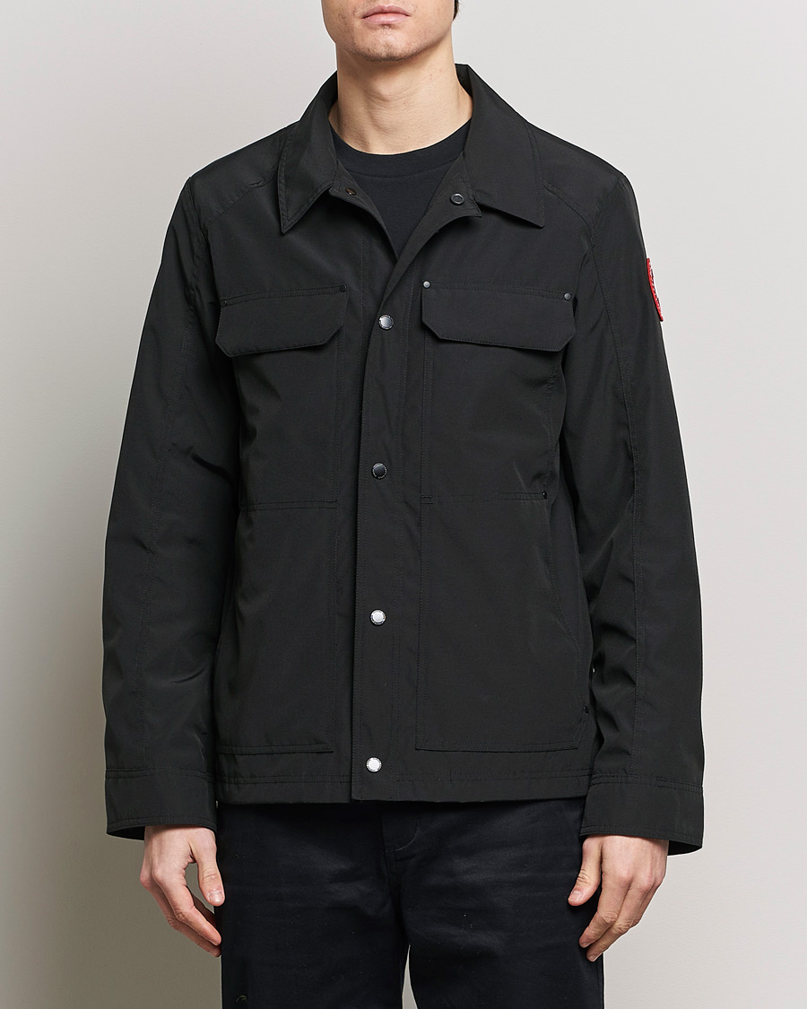 Men | Spring Jackets | Canada Goose | Burnaby Chore Coat Black