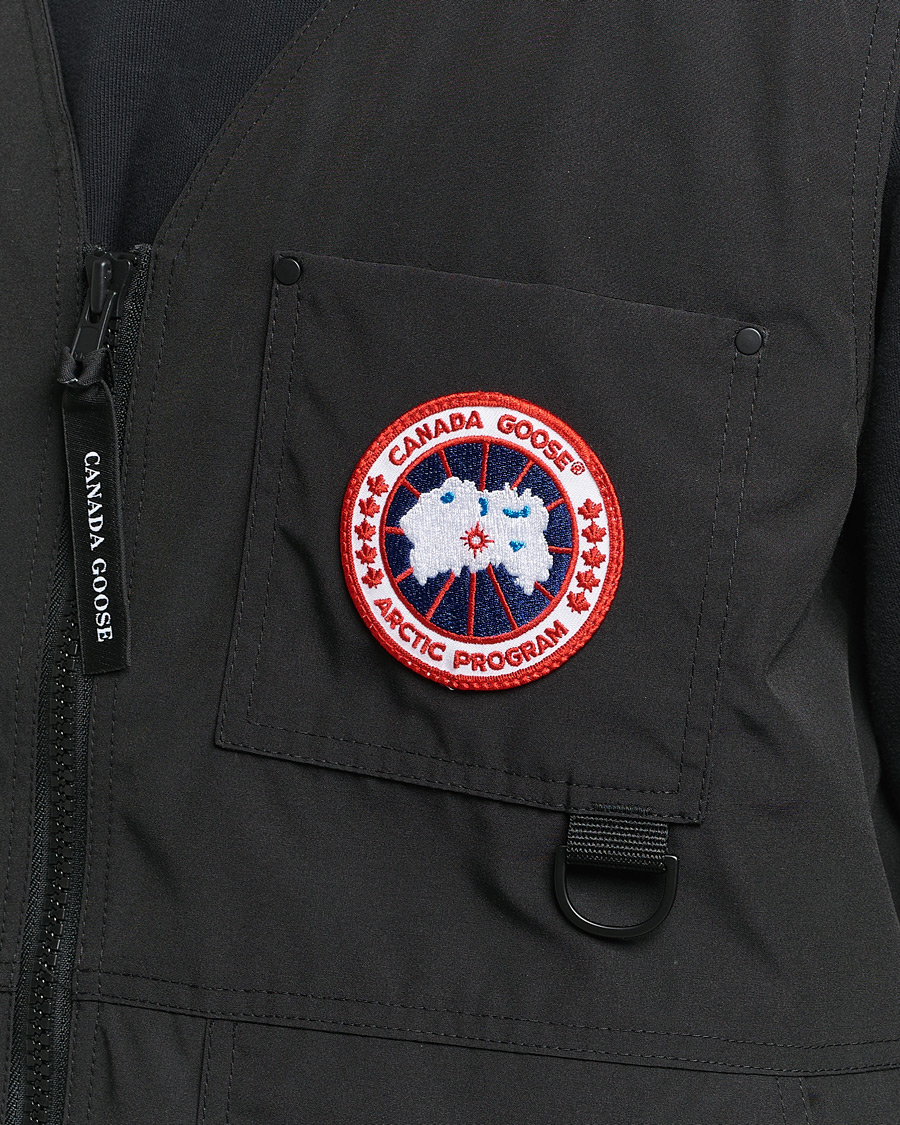 Men | Coats & Jackets | Canada Goose | Canmore Vest Black