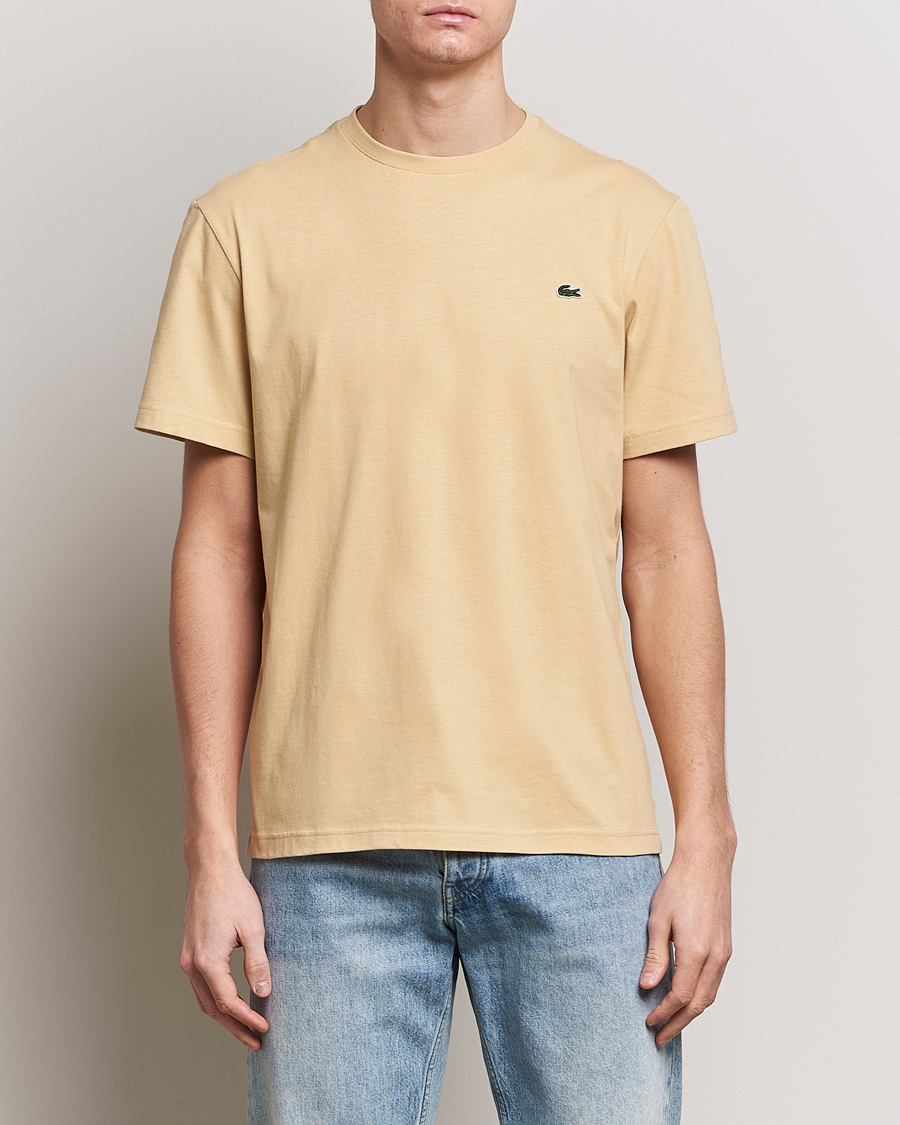 Men | T-Shirts | Lacoste | Crew Neck T-Shirt Croissant