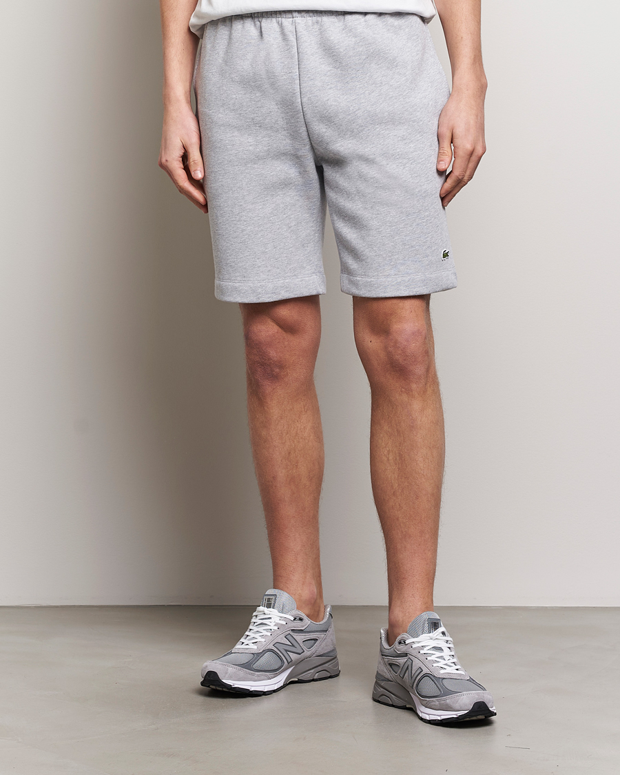 Men | Shorts | Lacoste | Sweatshorts Silver Chine