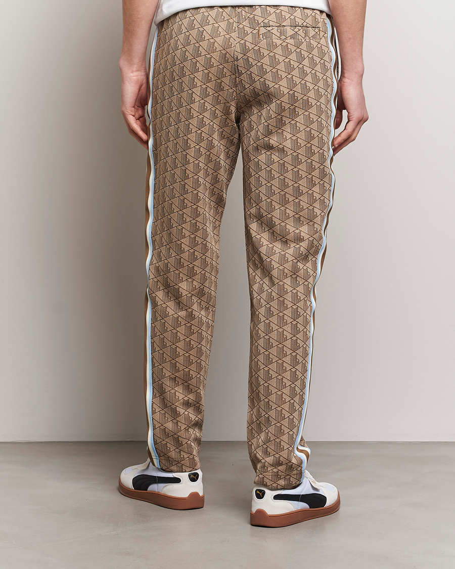 Men | Trousers | Lacoste | Monogram Tracksuit Pants Croissant/Cookie