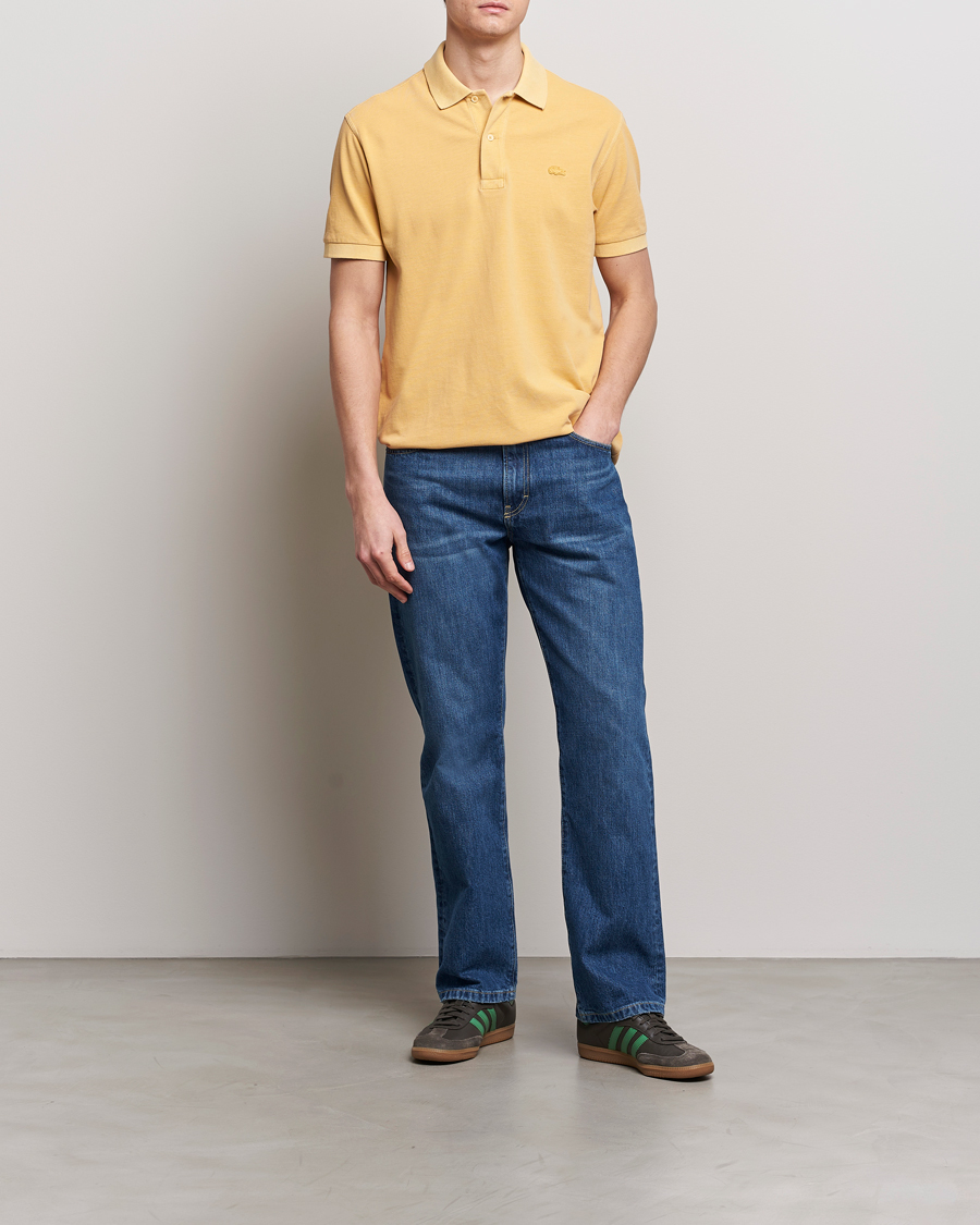 Men | Polo Shirts | Lacoste | Classic Fit Natural Dyed Tonal Polo Golden Haze