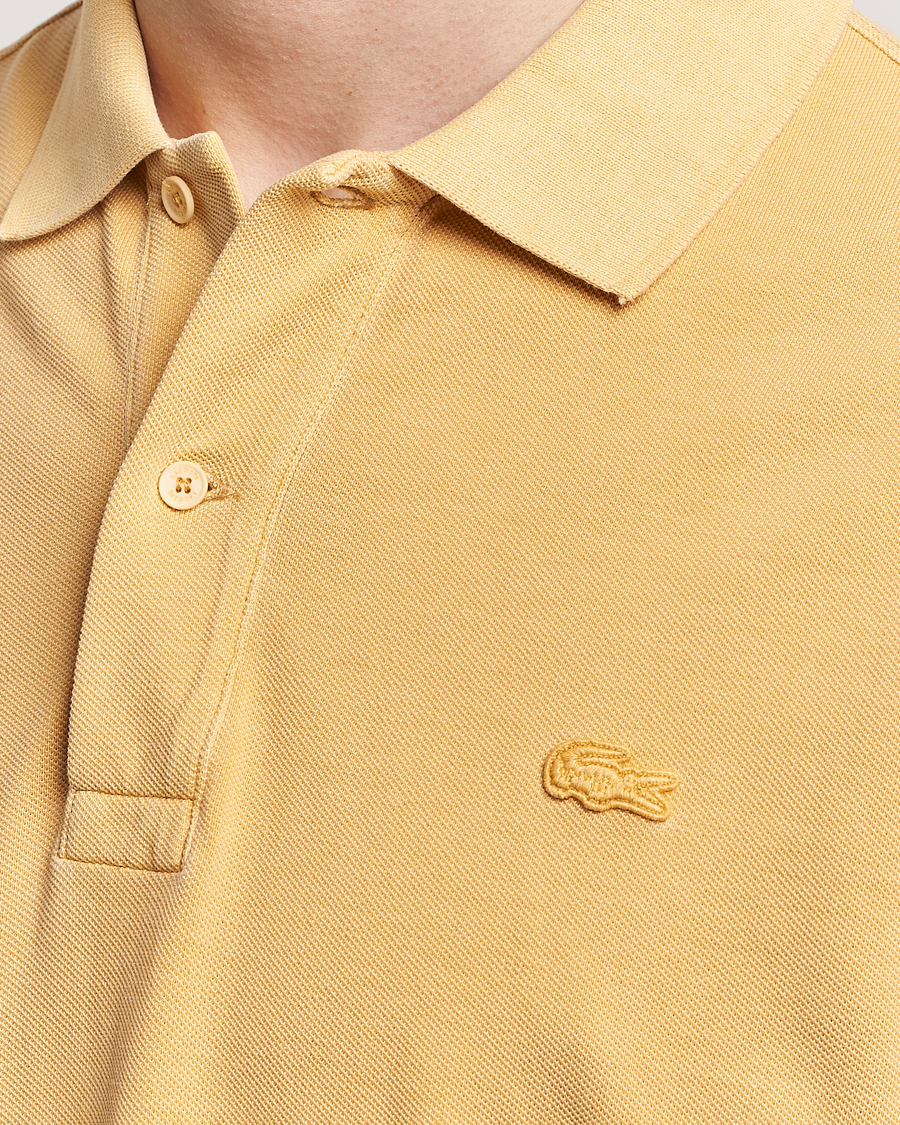 Men | Polo Shirts | Lacoste | Classic Fit Natural Dyed Tonal Polo Golden Haze