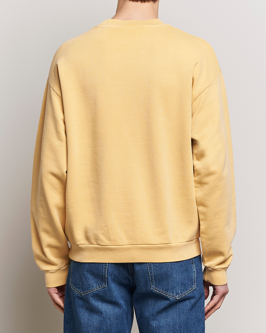 Men | Sweaters & Knitwear | Lacoste | Natural Dyed Crew Neck Sweatshirt Golden Haze