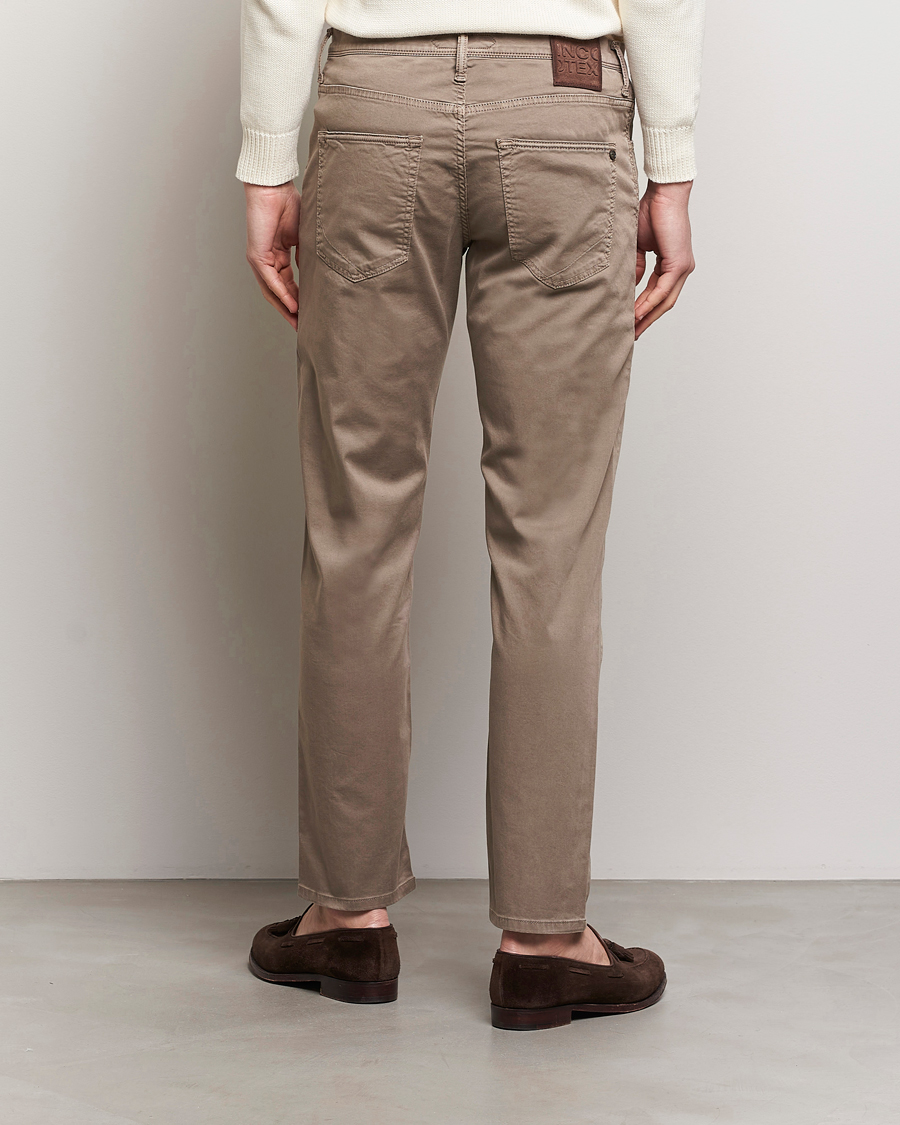 Men | Trousers | Incotex | 5-Pocket Cotton/Stretch Pants Brown