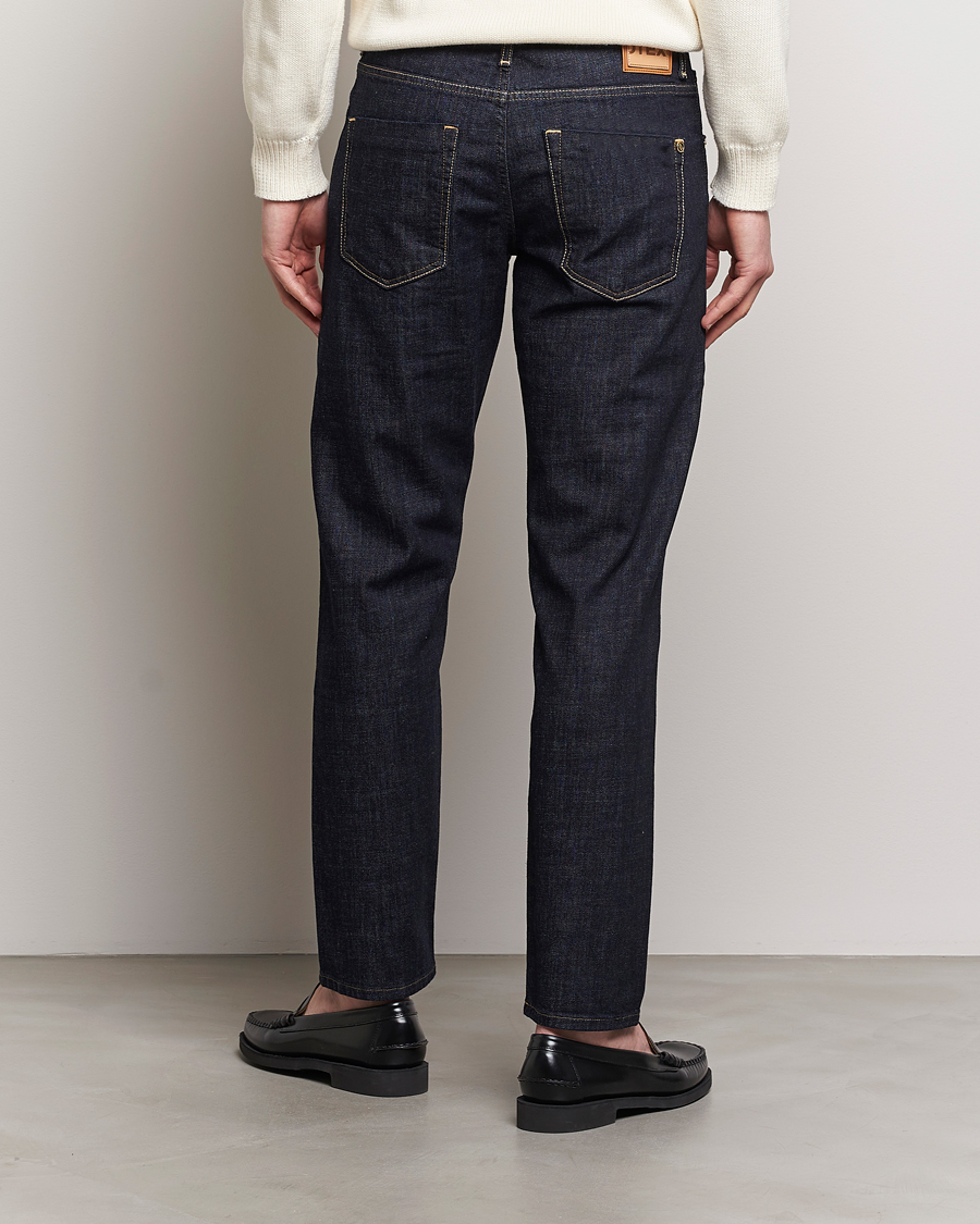 Men | Jeans | Incotex | 5-Pocket Stretch Denim Dark Blue