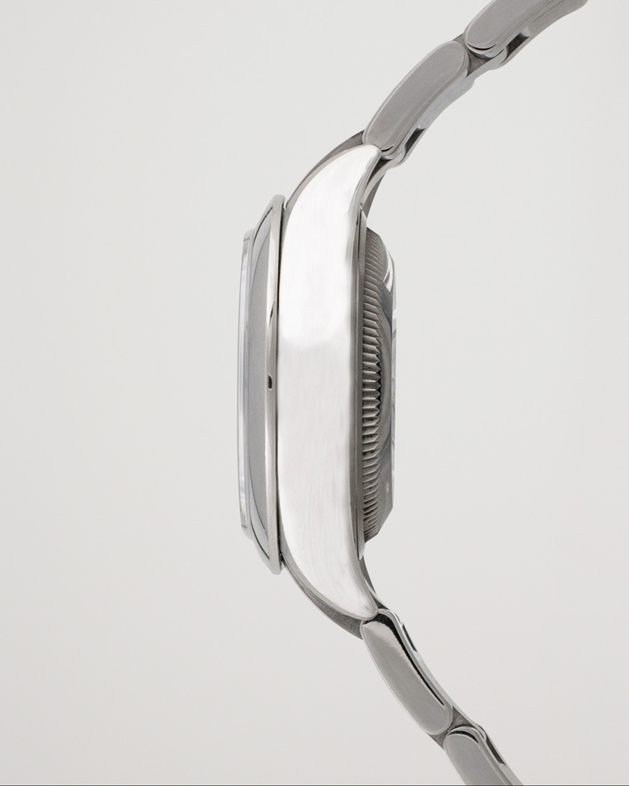 Men | Rolex Pre-Owned Oyster Perpeptual 28 276200 Silver | Rolex Pre-Owned | Oyster Perpeptual 28 276200 Silver