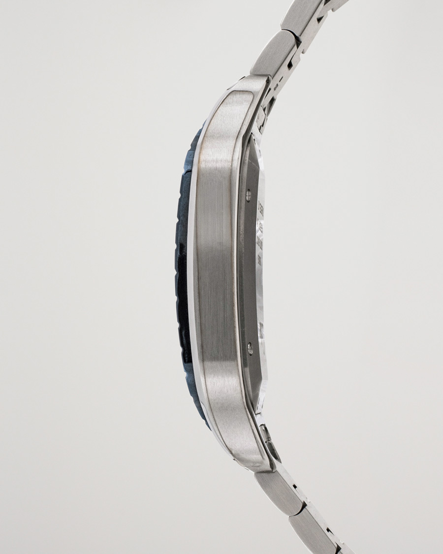 Men | Cartier Pre-Owned Santos De Cartier Steel WSSA0048 Silver | Cartier Pre-Owned | Santos De Cartier Steel WSSA0048 Silver