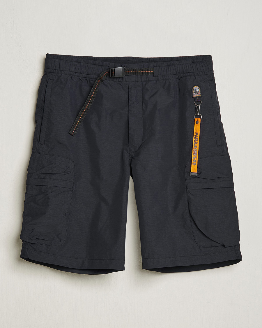 Men | Shorts | Parajumpers | Walton Vintage Nylon Shorts Black