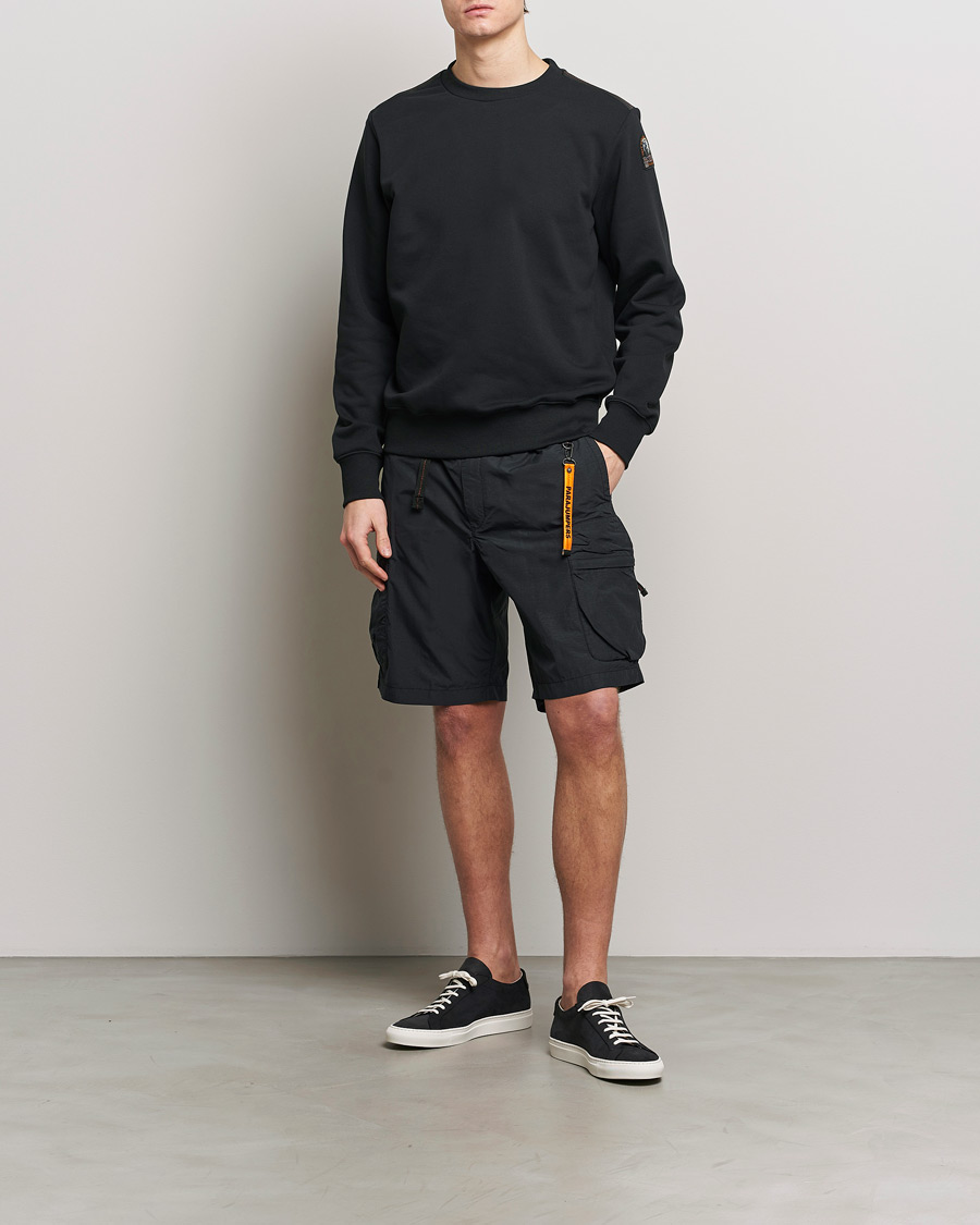 Men | Shorts | Parajumpers | Walton Vintage Nylon Shorts Black
