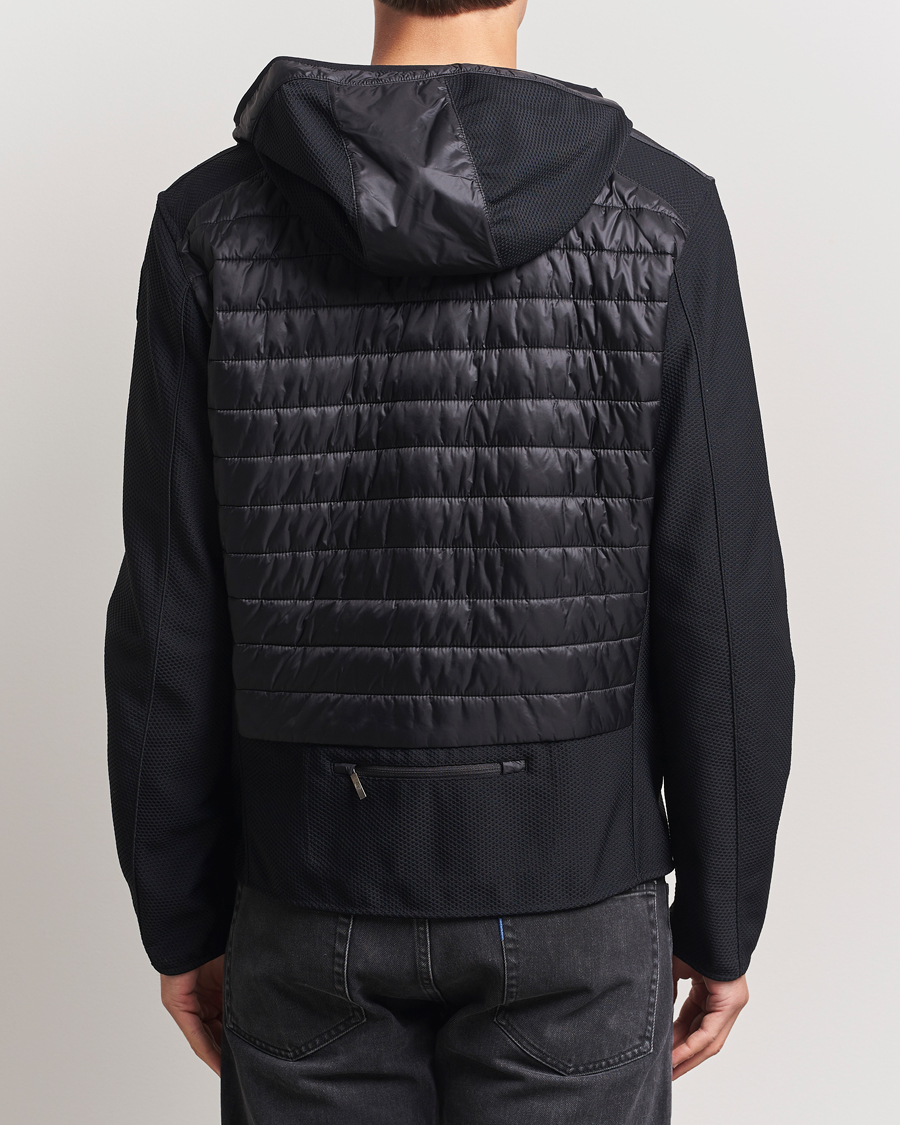 Men | Coats & Jackets | Parajumpers | Nolan Mesh Hooded Hybrid Black