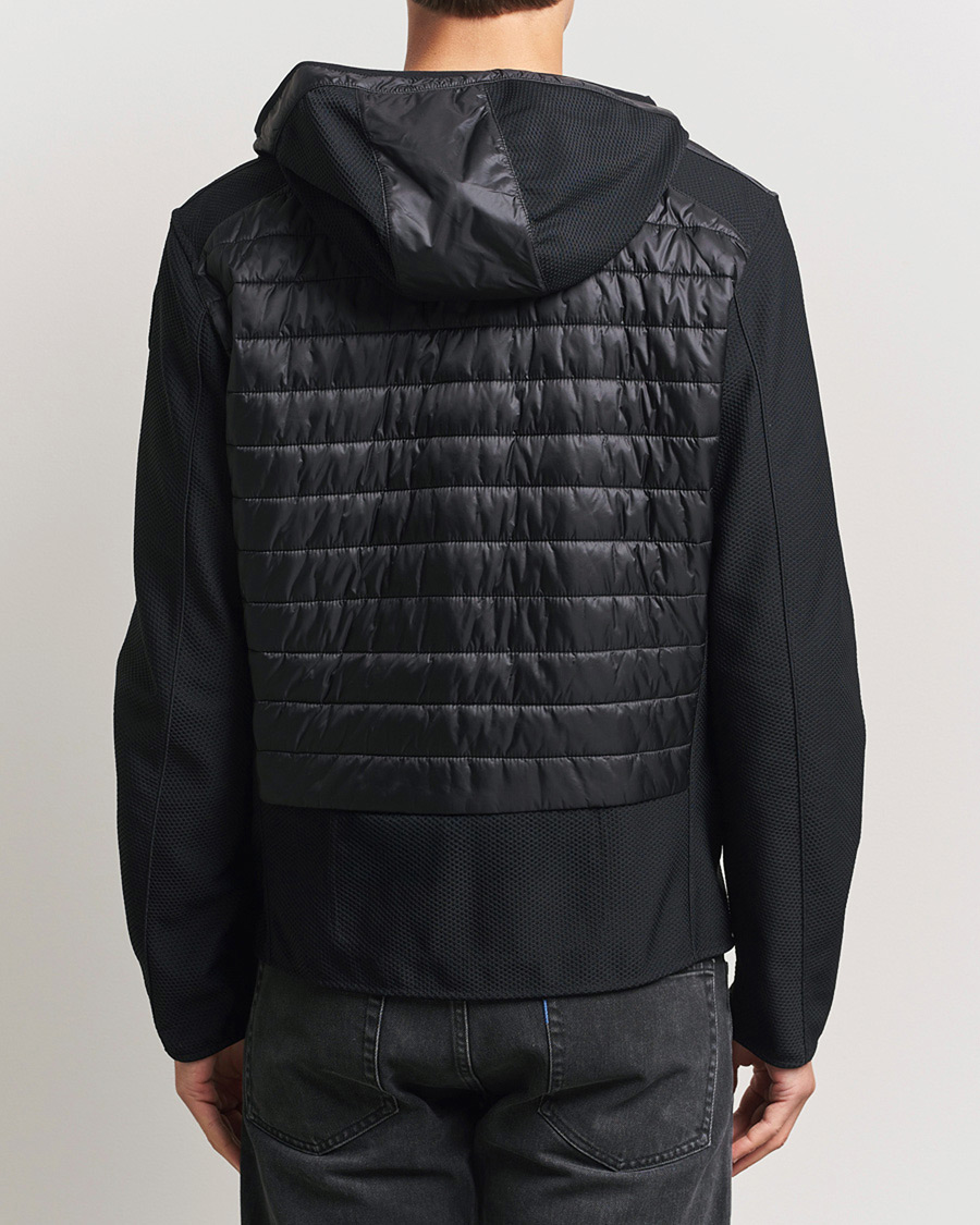 Men | Coats & Jackets | Parajumpers | Nolan Mesh Hooded Hybrid Black