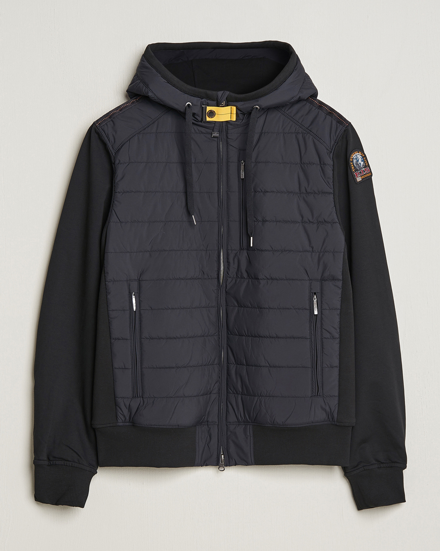 Men | Coats & Jackets | Parajumpers | Ivor Hybrid Hooded Jacket Black