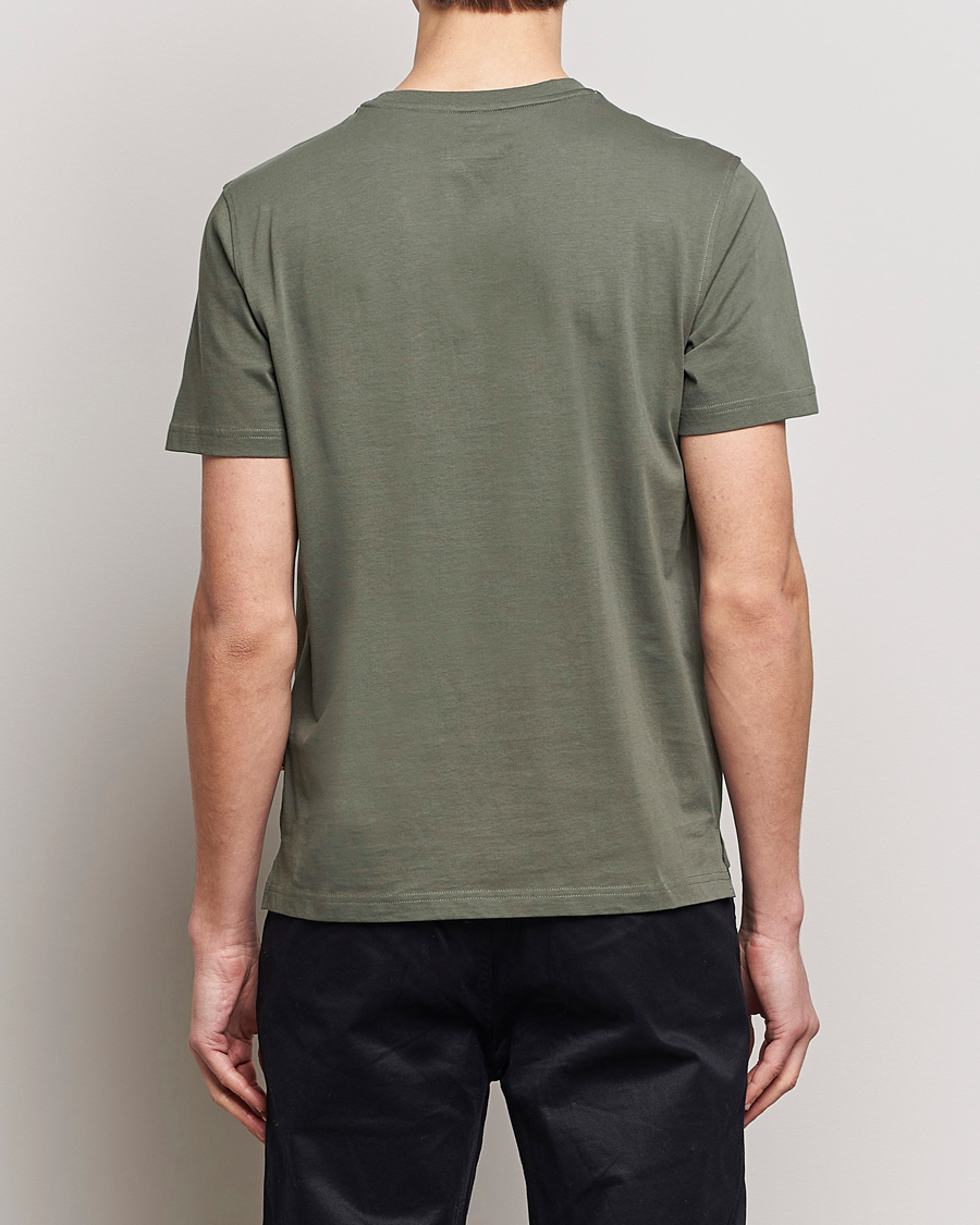 Men | T-Shirts | Parajumpers | Mojave Pocket Crew Neck T-Shirt Thyme Green
