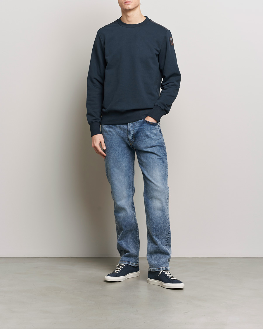 Men | Sweaters & Knitwear | Parajumpers | K2 Super Easy Crew Neck Sweatshirt Blue Navy