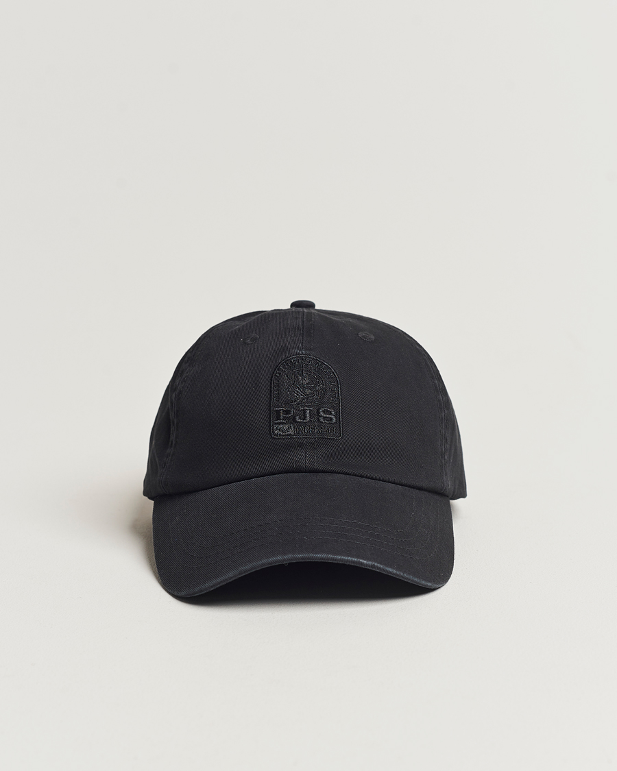 Men | Parajumpers Ardine Logo Cap Black | Parajumpers | Ardine Logo Cap Black