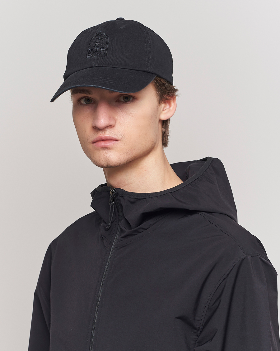 Men | Parajumpers Ardine Logo Cap Black | Parajumpers | Ardine Logo Cap Black