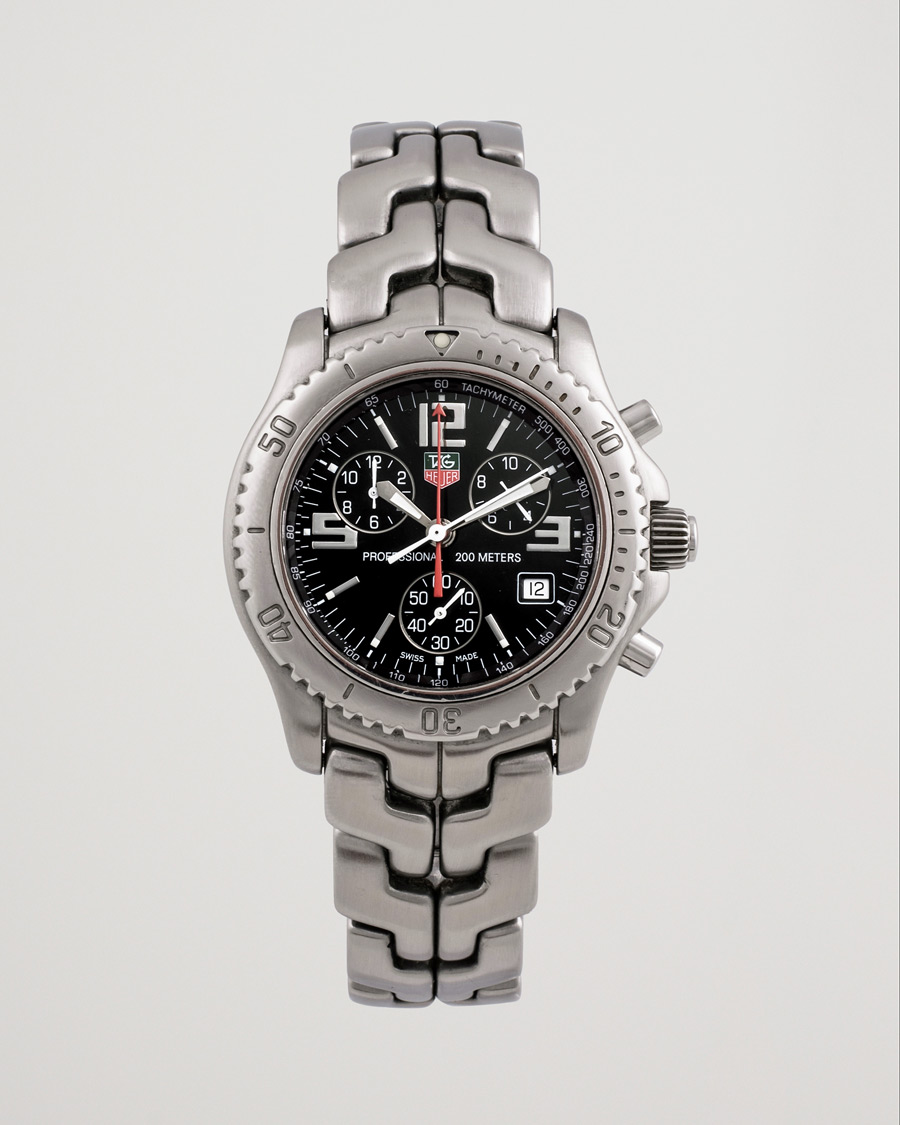 Men | Tag Heuer Pre-Owned Link Quartz CT1111 Silver | Tag Heuer Pre-Owned | Link Quartz CT1111 Silver