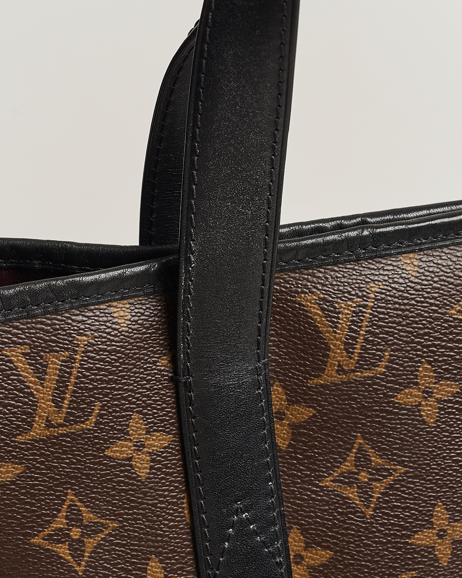 Men | Louis Vuitton Pre-Owned Davis Tote Bag Monogram Macassar | Louis Vuitton Pre-Owned | Davis Tote Bag Monogram Macassar