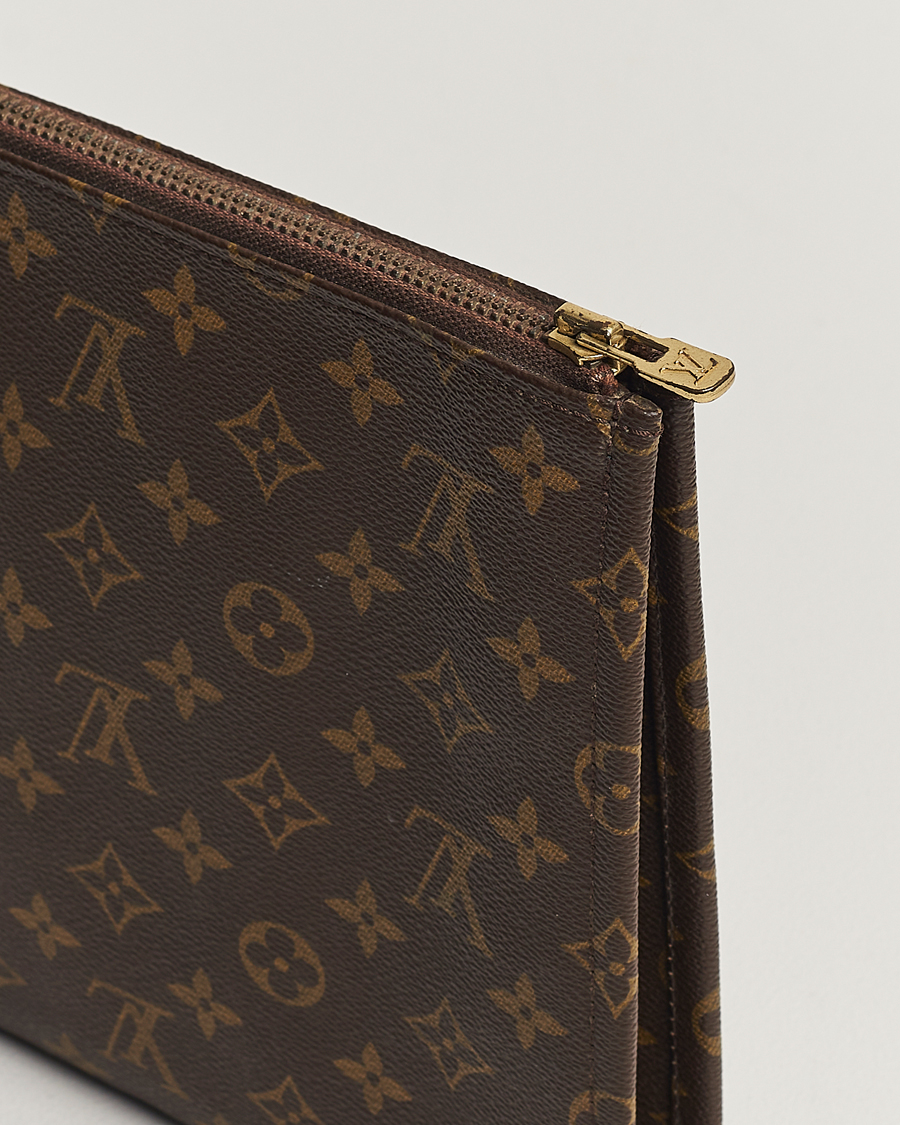 Men | Louis Vuitton Pre-Owned Posh Documan Document Bag Monogram | Louis Vuitton Pre-Owned | Posh Documan Document Bag Monogram