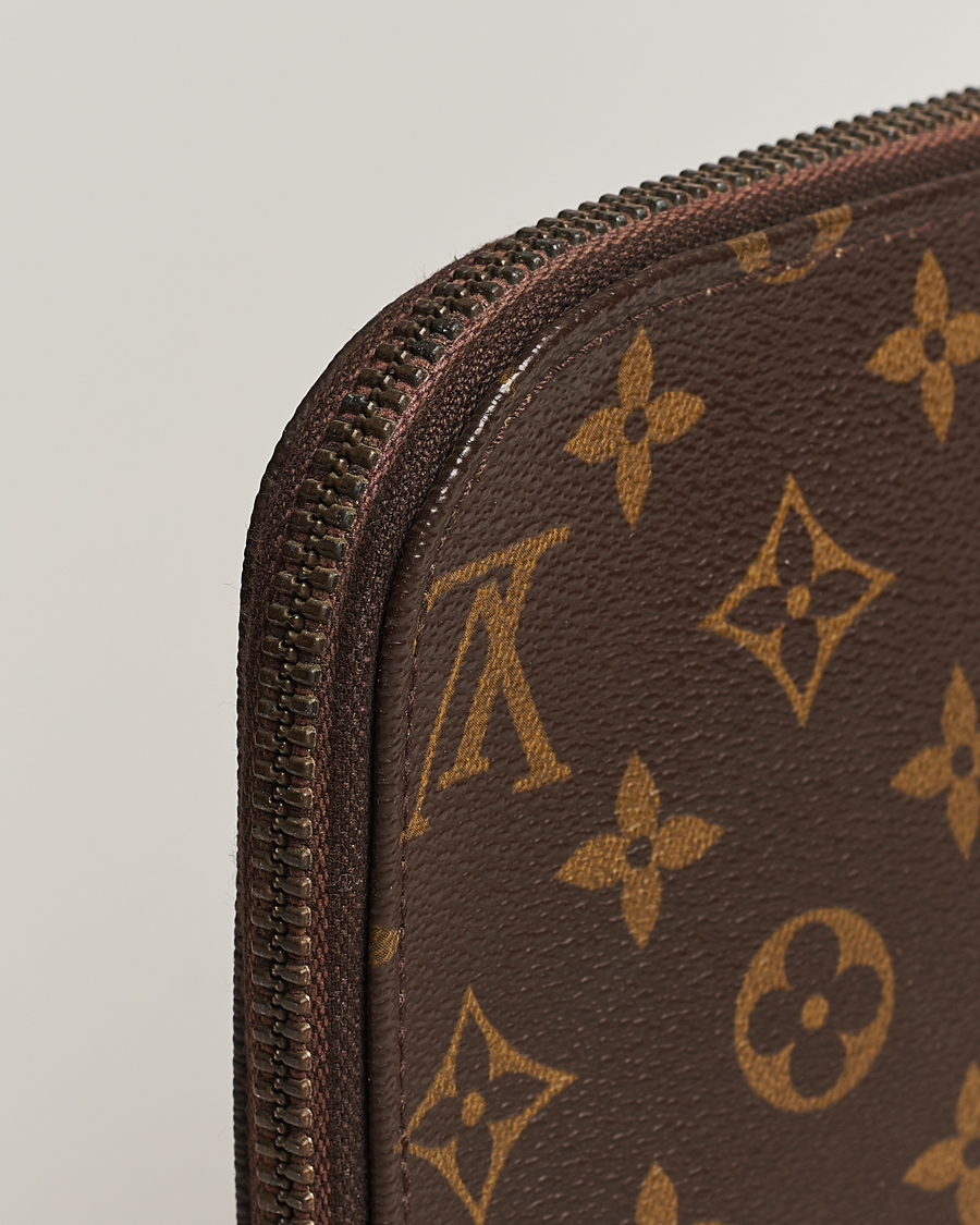 Men | Louis Vuitton Pre-Owned Posh Documan Document Bag Monogram | Louis Vuitton Pre-Owned | Posh Documan Document Bag Monogram