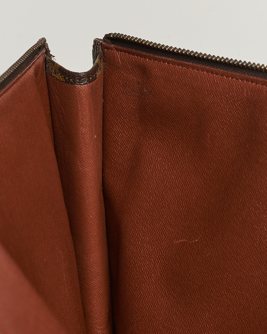 Men | Louis Vuitton Pre-Owned Posh Documan Document Bag Monogram | Louis Vuitton Pre-Owned | Posh Documan Document Bag Monogram