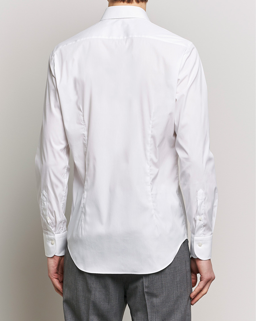 Men | Shirts | Grigio | Comfort Stretch Dress Shirt White