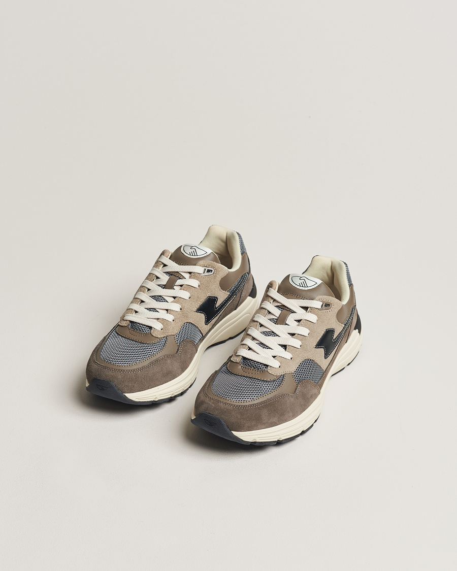Men | Stepney Workers Club Amiel S-Strike Suede Mix Runner Grey | Stepney Workers Club | Amiel S-Strike Suede Mix Runner Grey