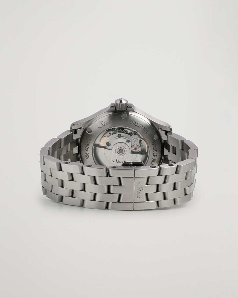 Men | Sinn Pre-Owned 556 Stainless Steal 38,5 Black Silver | Sinn Pre-Owned | 556 Stainless Steal 38,5 Black Silver