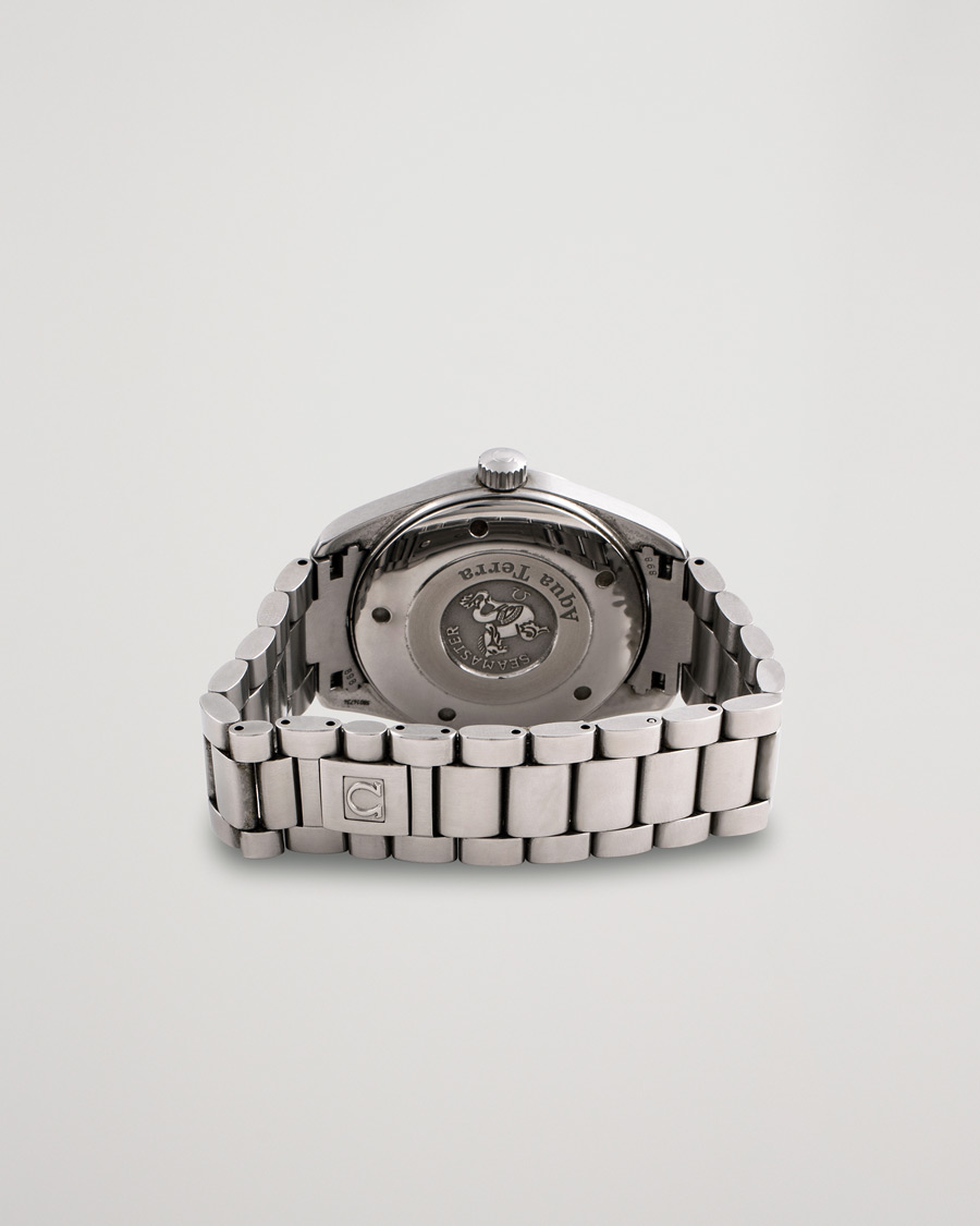 Men | Omega Pre-Owned Seamaster Aqua Terra 2517.80.00 Steel Blue Silver | Omega Pre-Owned | Seamaster Aqua Terra 2517.80.00 Steel Blue Silver