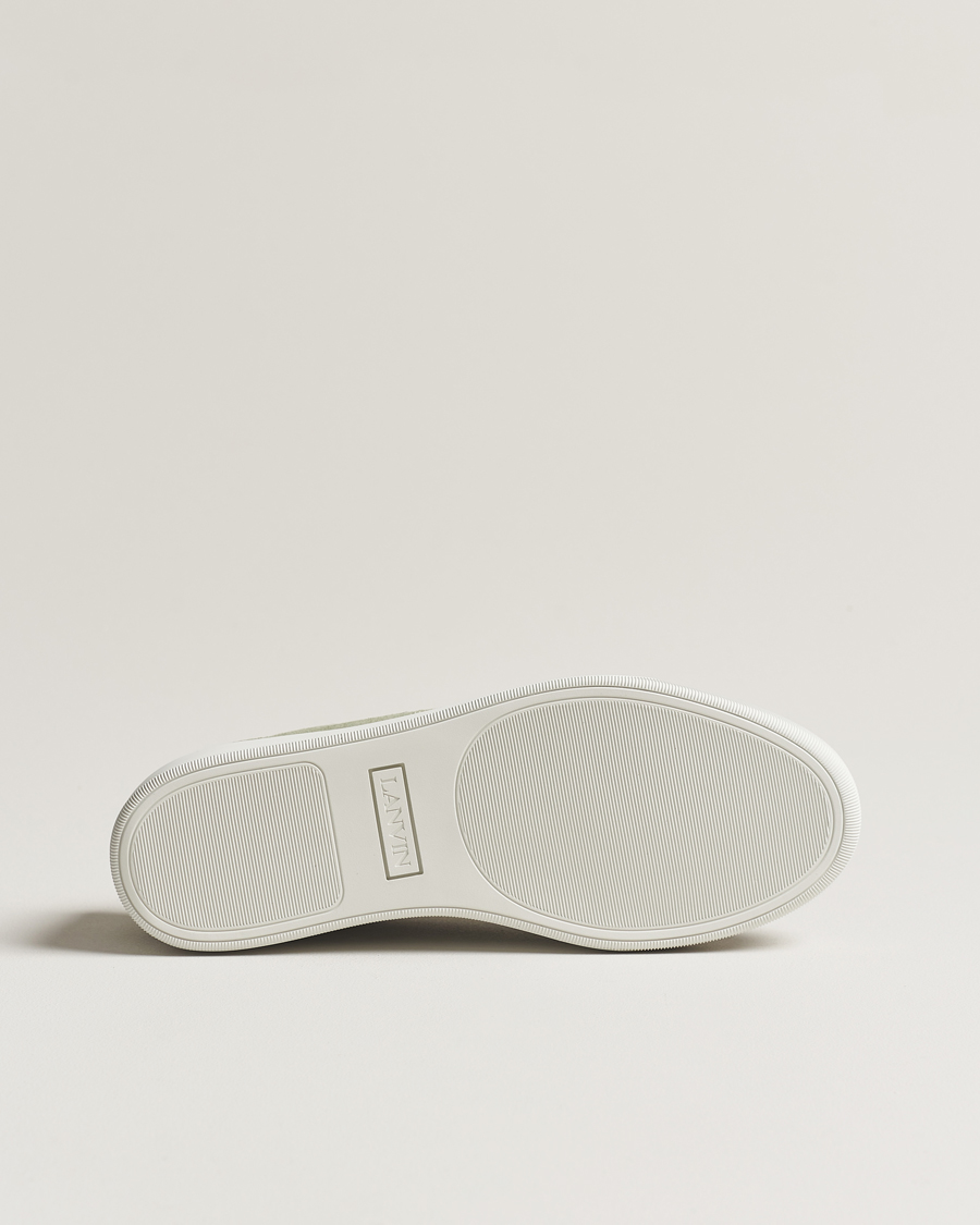 Men | Lanvin Patent Cap Toe Sneaker Green | Lanvin | Patent Cap Toe Sneaker Green