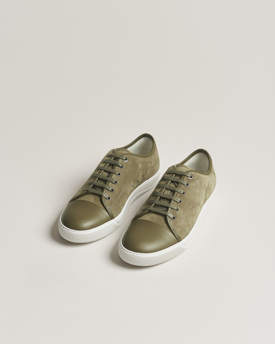 Men | Suede shoes | Lanvin | Nappa Cap Toe Sneaker Solitary