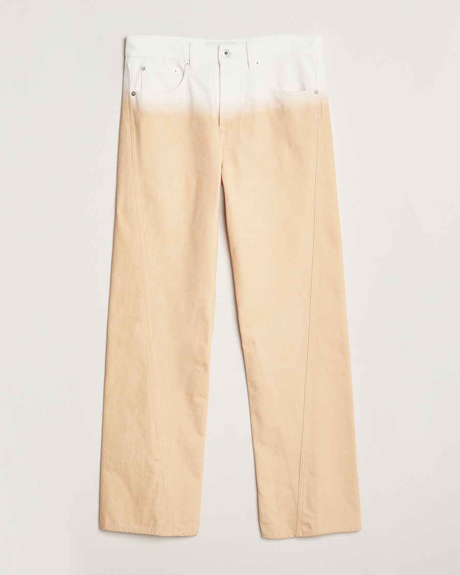 Men | Trousers | Lanvin | Degrade Twisted Pants Vanilla