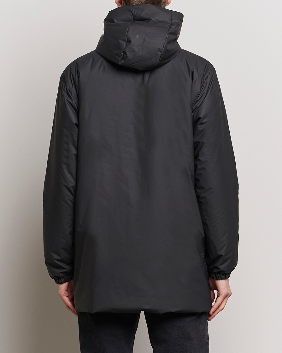 Men | Coats & Jackets | RAINS | Lohja Hooded Car Coat Black