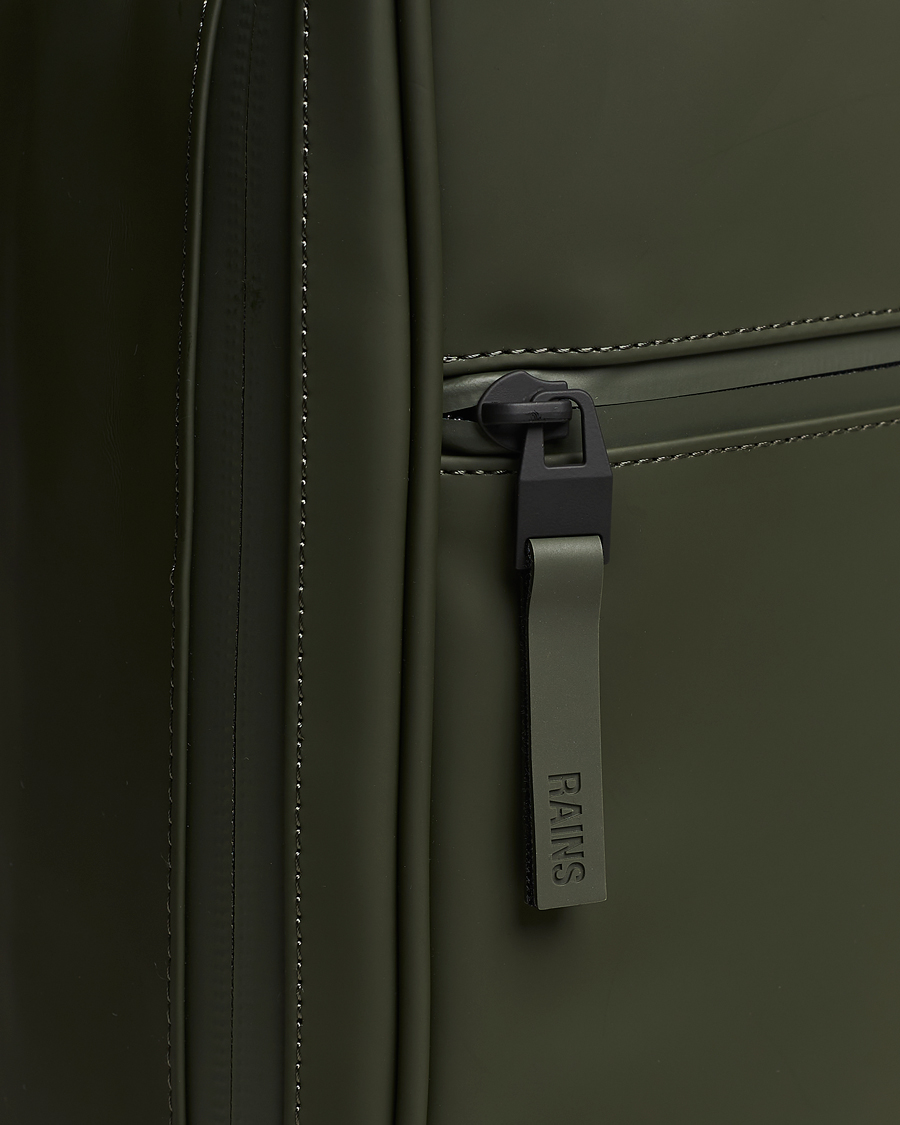 Men | RAINS Book Backpack Green | RAINS | Book Backpack Green