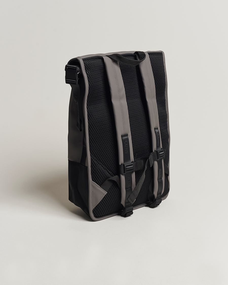 Men | Bags | RAINS | Trail Rolltop Backpack Grey