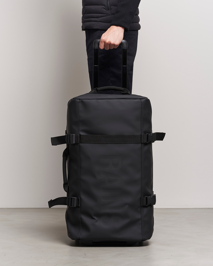 Men | Bags | RAINS | Texel Checkin Bag Black