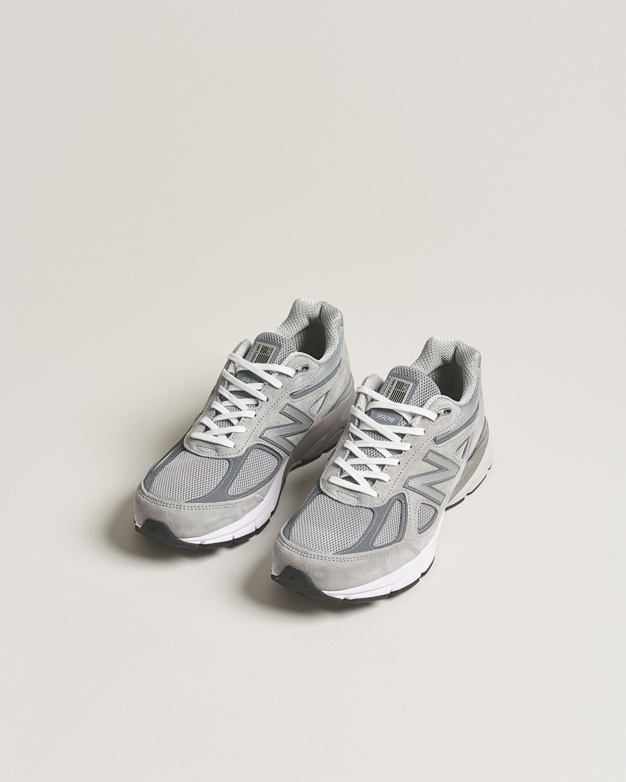 Men | Running Sneakers | New Balance | Made in USA U990GR4 Grey/Silver