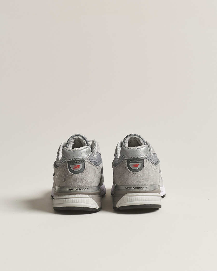 Men | Sneakers | New Balance Made In US & UK | New Balance Made in USA 990v4 Sneakers Grey