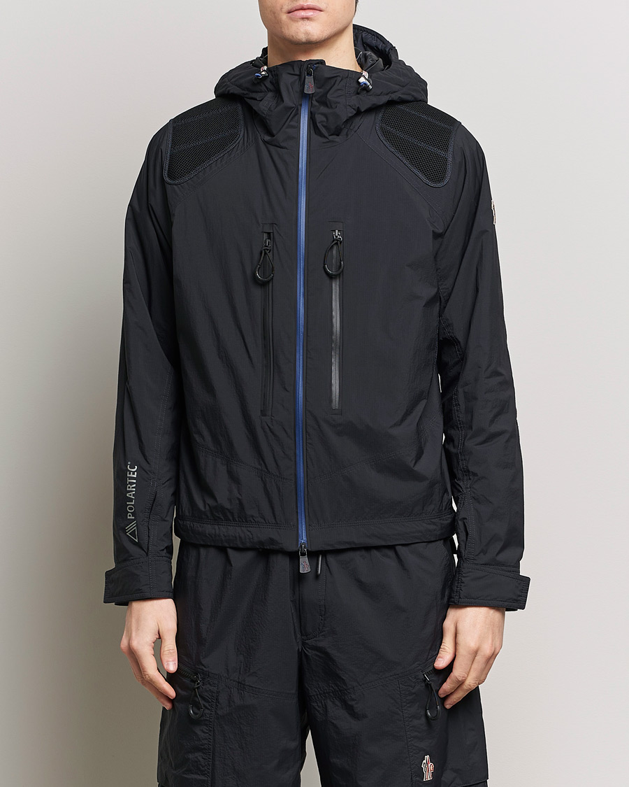 Men | Coats & Jackets | Moncler Grenoble | Vert Hooded Jacket Black