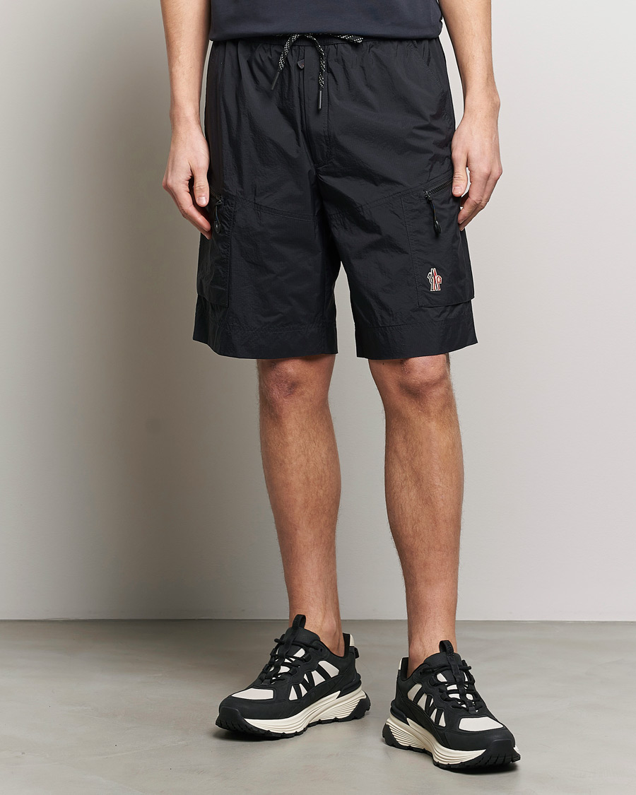 Men | Shorts | Moncler Grenoble | Cargo Shorts Black