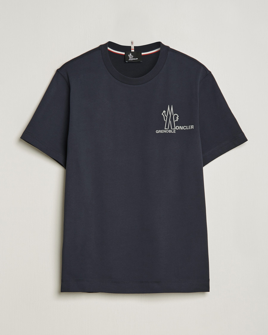 Men | T-Shirts | Moncler Grenoble | Short Sleeve T-Shirt Navy