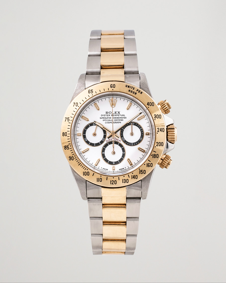 Men | Rolex Pre-Owned Daytona 16523 G/S Silver | Rolex Pre-Owned | Daytona 16523 G/S Silver