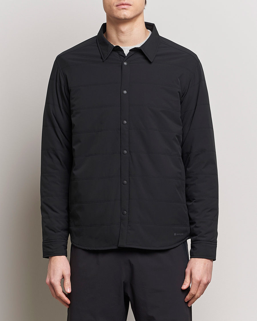 Men |  | Snow Peak | Flexible Insulated Shirt Black