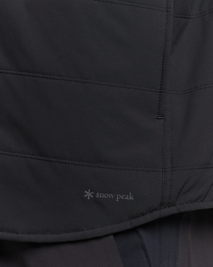 Men | Coats & Jackets | Snow Peak | Flexible Insulated Shirt Black