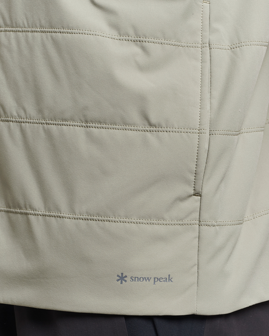 Men | Coats & Jackets | Snow Peak | Flexible Insulated Vest Beige