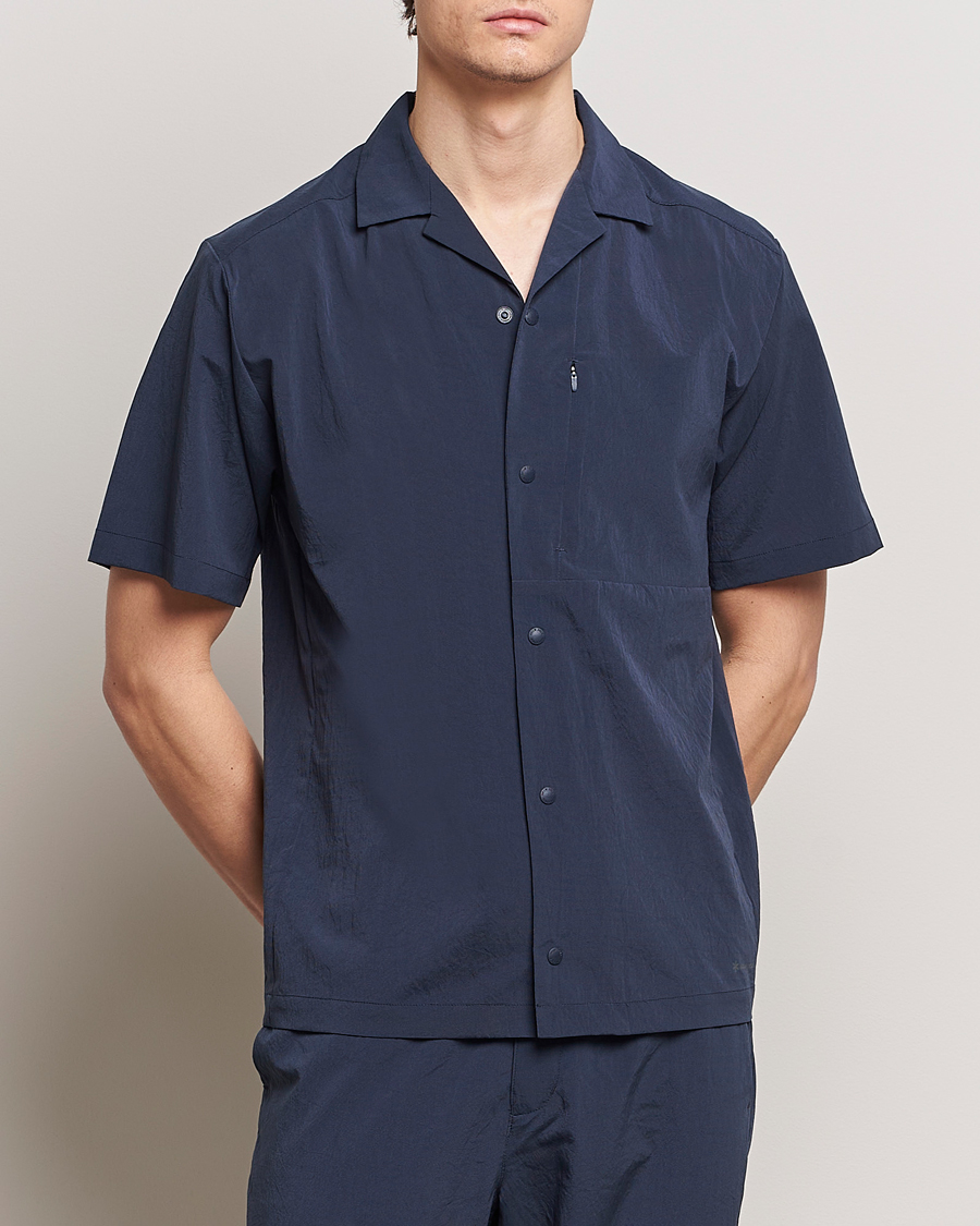 Men | Shirts | Snow Peak | Quick Dry Shirt Navy