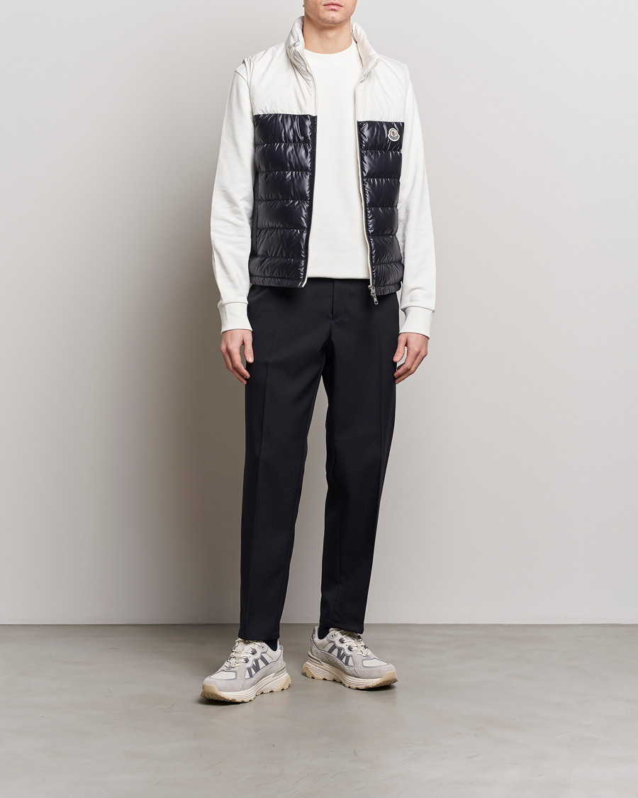 Men | Coats & Jackets | Moncler | Cerces Vest White/Black